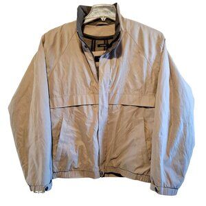 Claiborne Mens Tan Microfiber Jacket Size M NW
